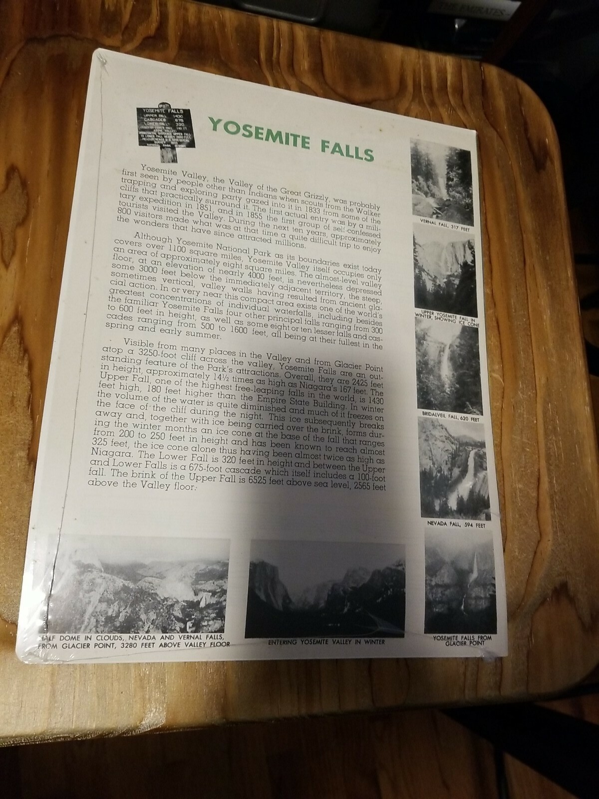 The Bridge By Yosemite Falls Autographed SHEET MUSIC and Tom Bopp CD