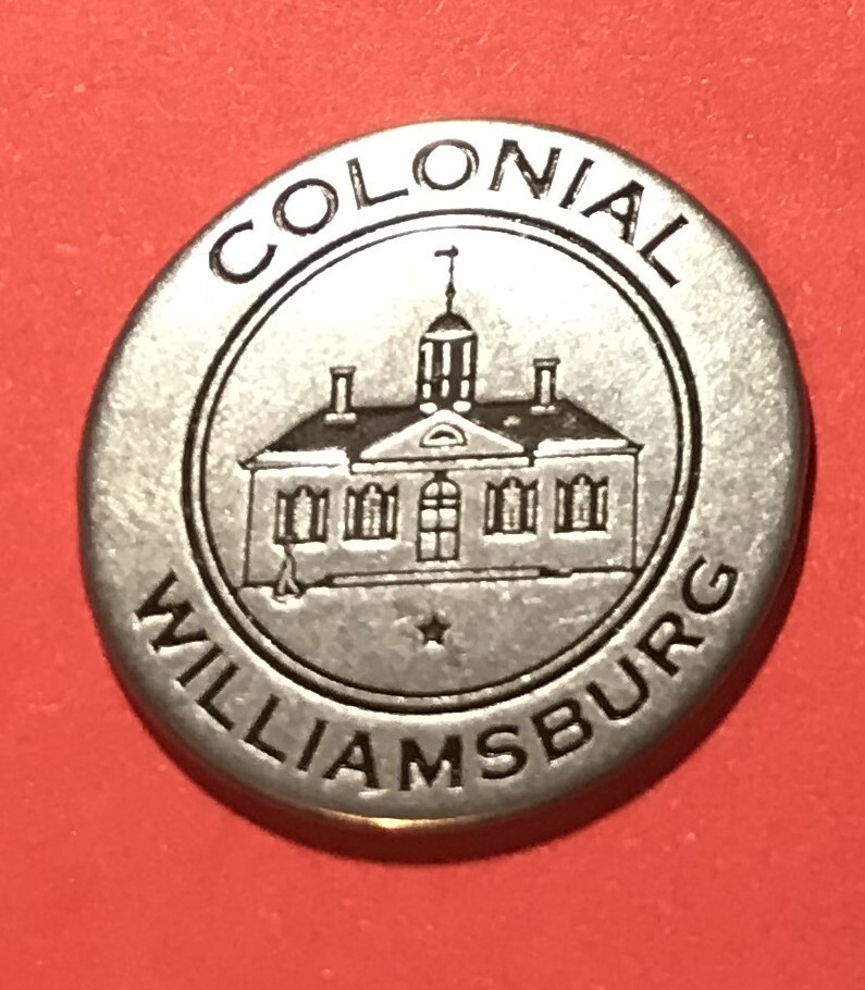 Colonial Williamsburg Courthouse Token