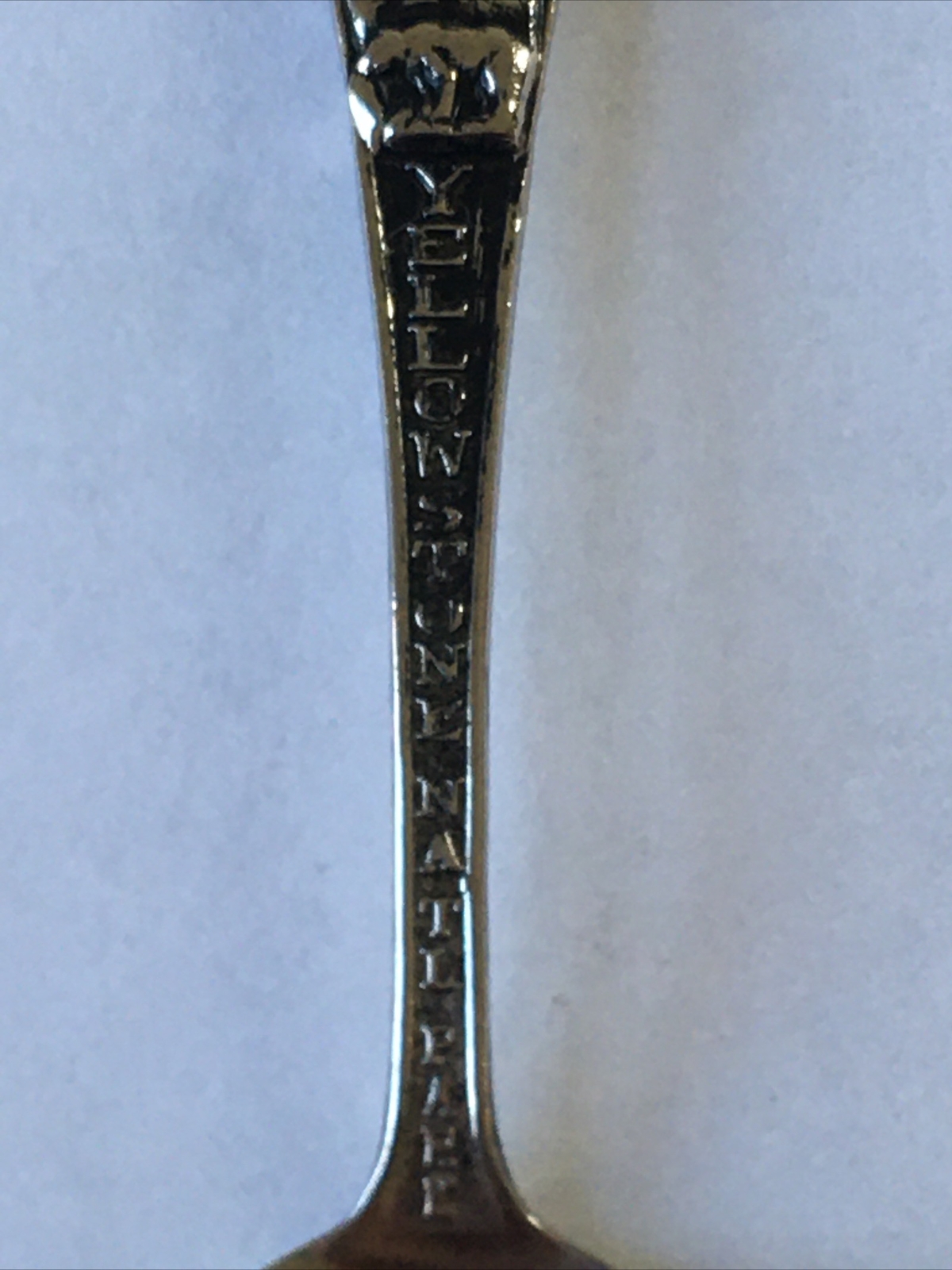 Old Faithful Yellowstone National Park Vintage Souvenir Spoon Collectible
