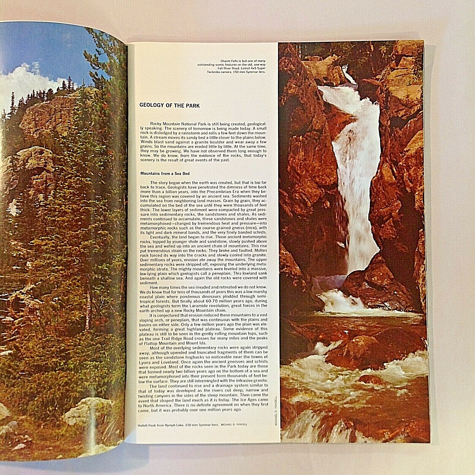 Vtg 1975 National Parkways Photo Guide Mesa Verde Rocky Mountain National Parks