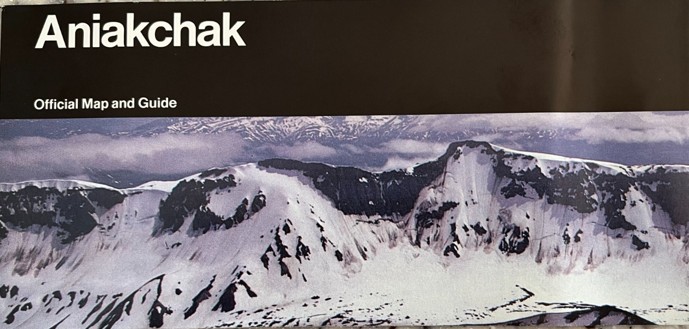 Vintage 1999 ANIAKCHAK NM/PRESERVE NATIONAL PARK SERVICE UNIGRID BROCHURE/MAP