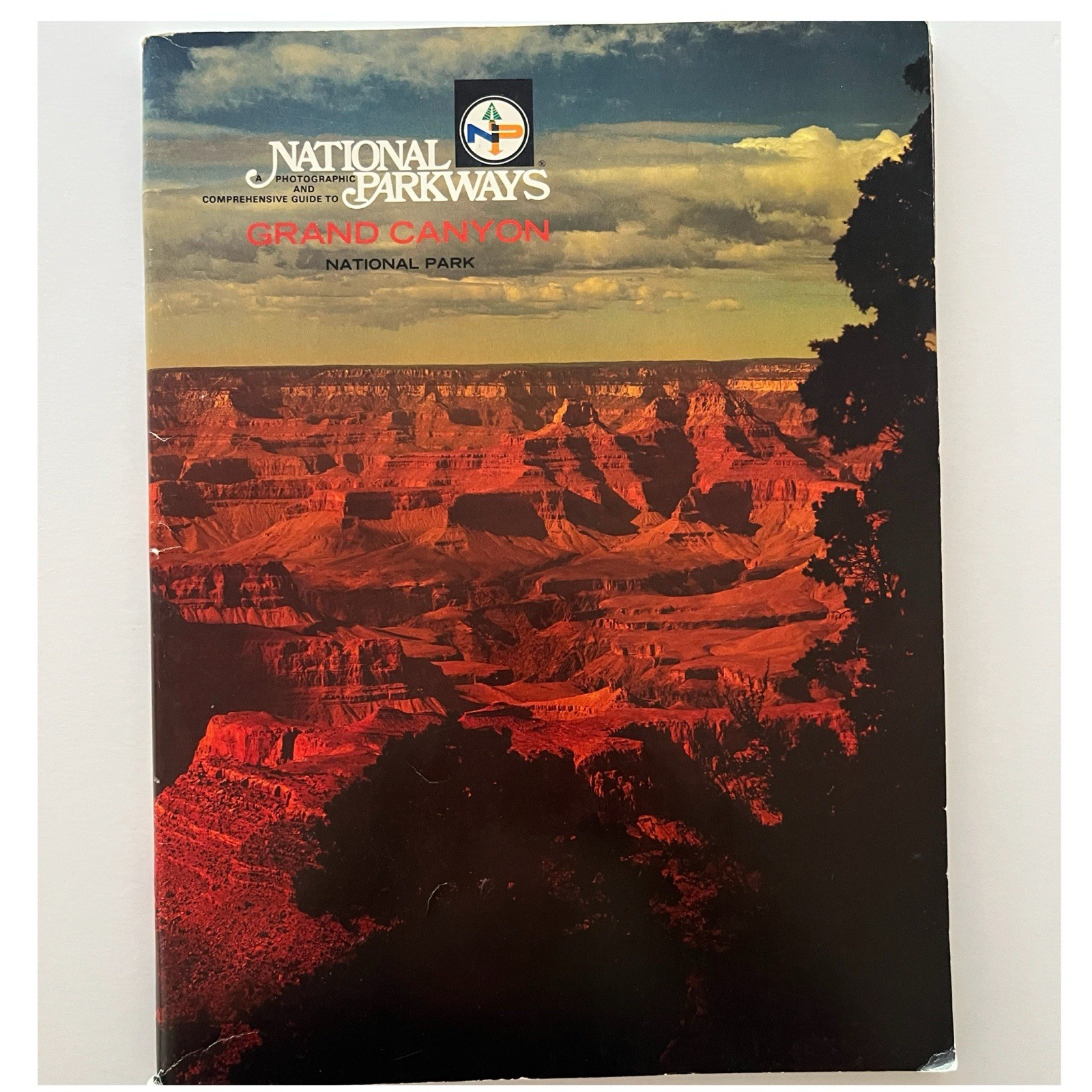 Vintage Grand Canyon National Parkways Travel Guide Brochure Booklet Map 1977