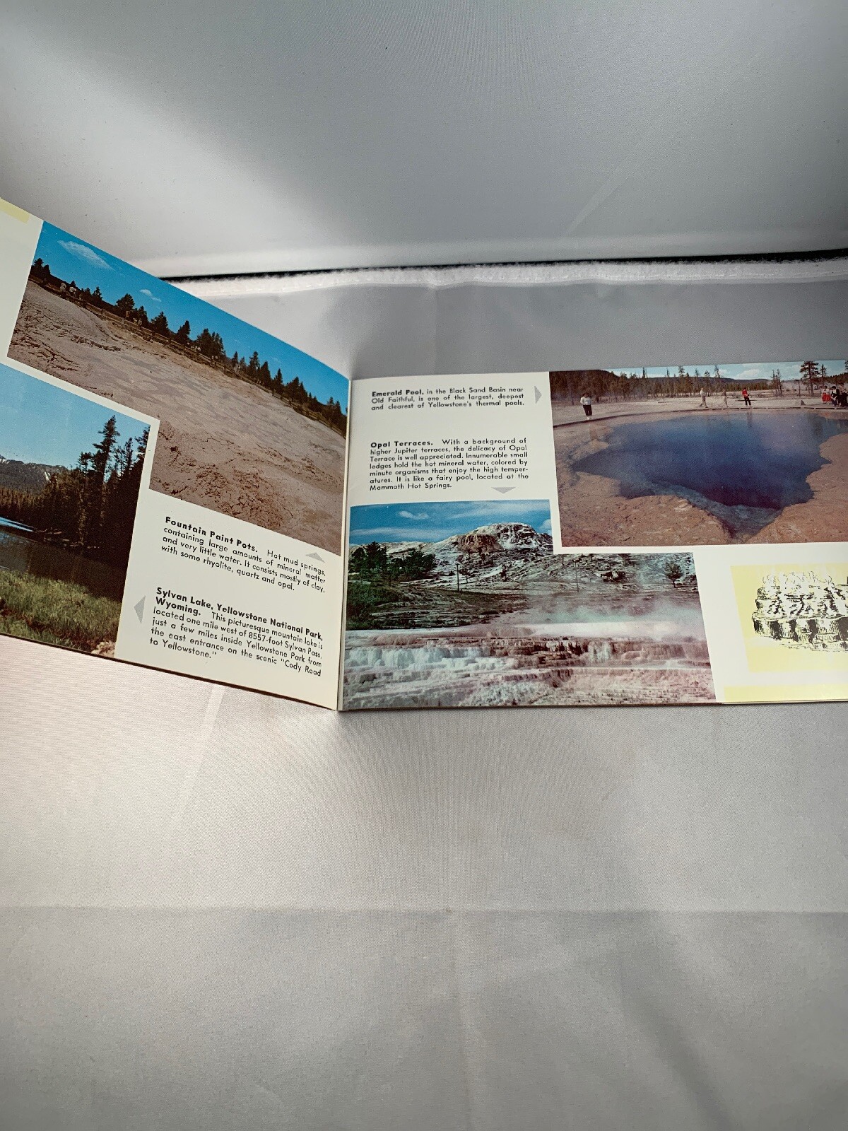 1968 Yellowstone Grand Teton National Park Color Brochure
