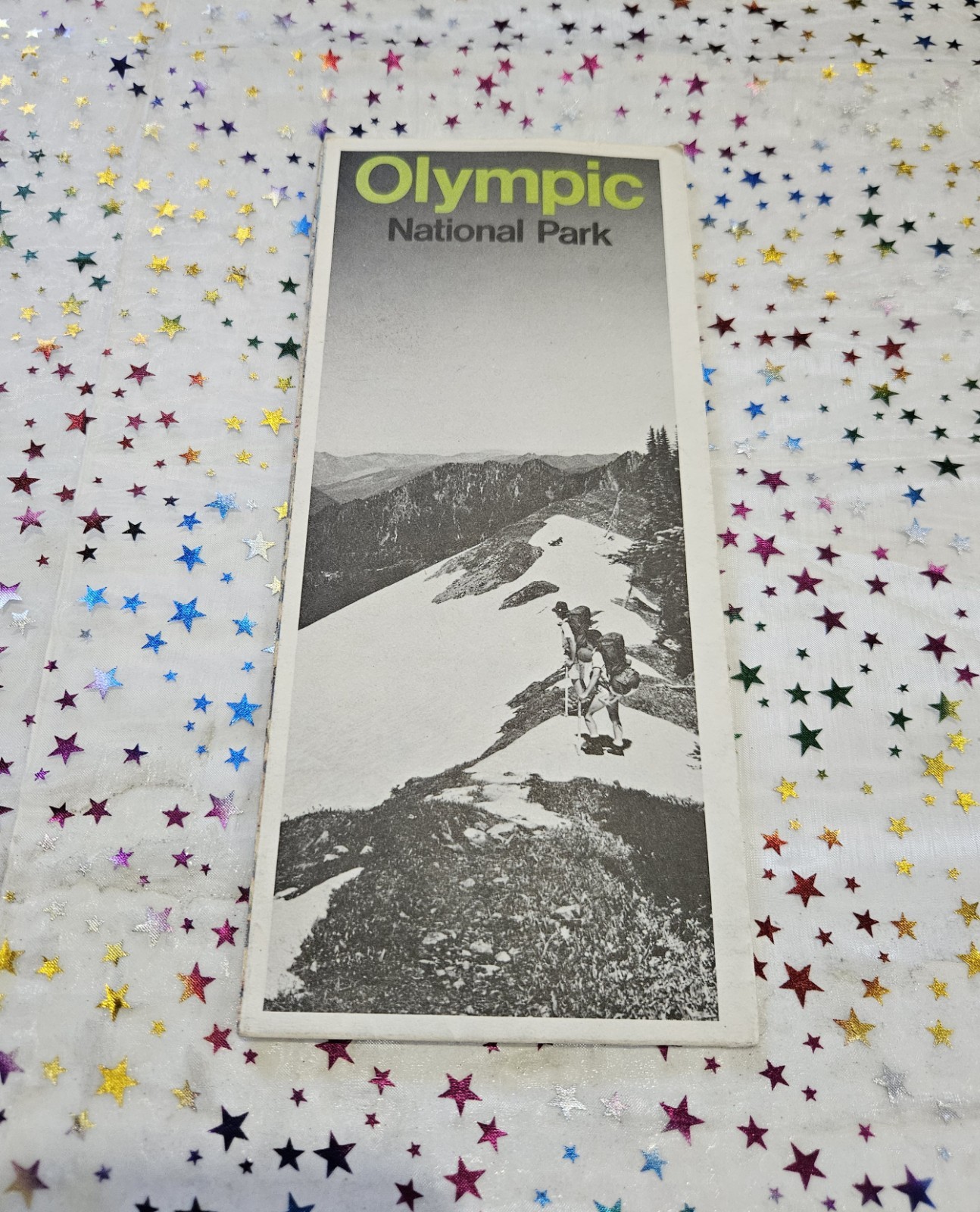 Vintage 1978 Olympic National Park Washington Travel Brochure Pamphlet Tourism