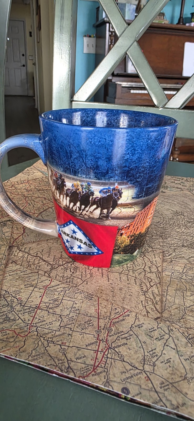 ARKANSAS HOT SPRINGS NATIONAL PARK MUG Coffee Bathouse Row Army Navy Hospital