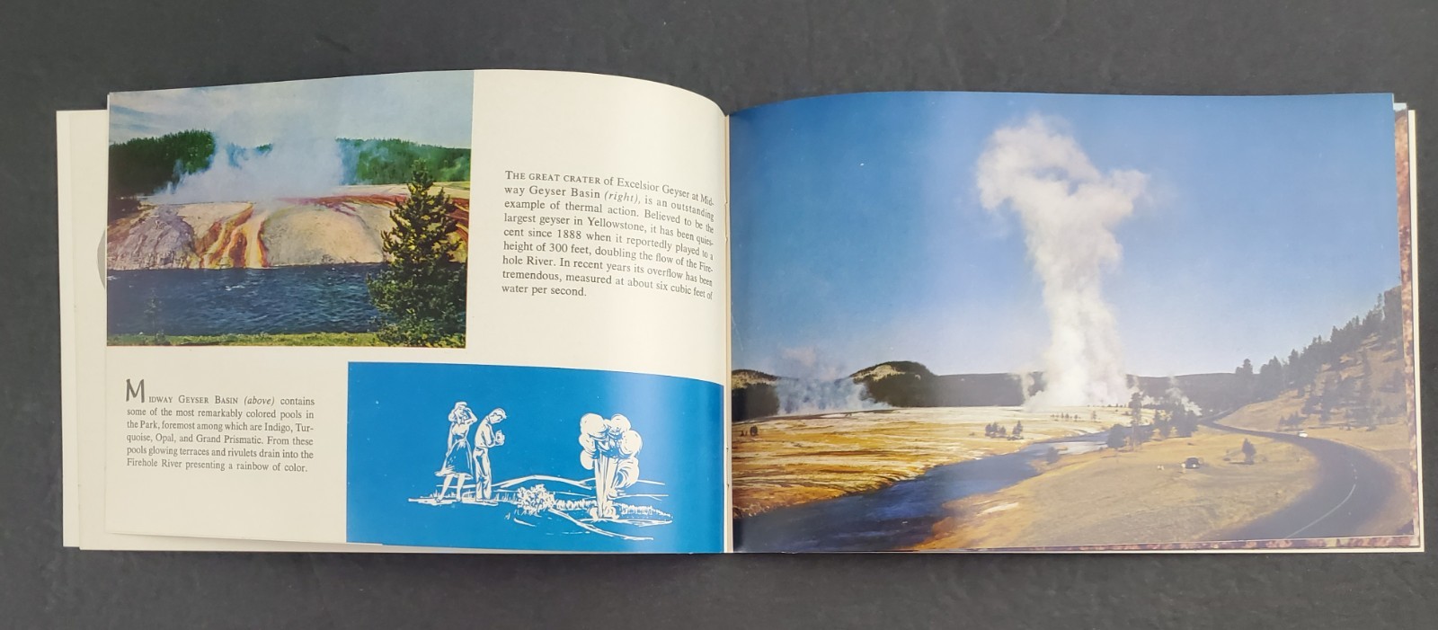 1960s Wyoming WY Yellowstone National Park Vintage Photo Travel Booklet Tourist