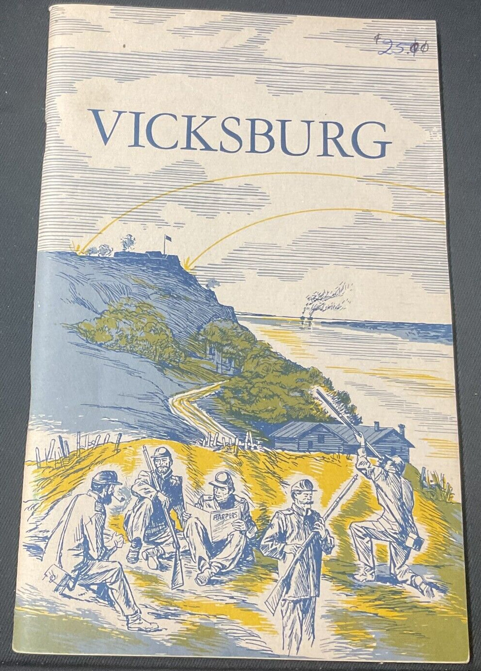 1961 Vicksburg National Miltary Park, Mississippi booklet