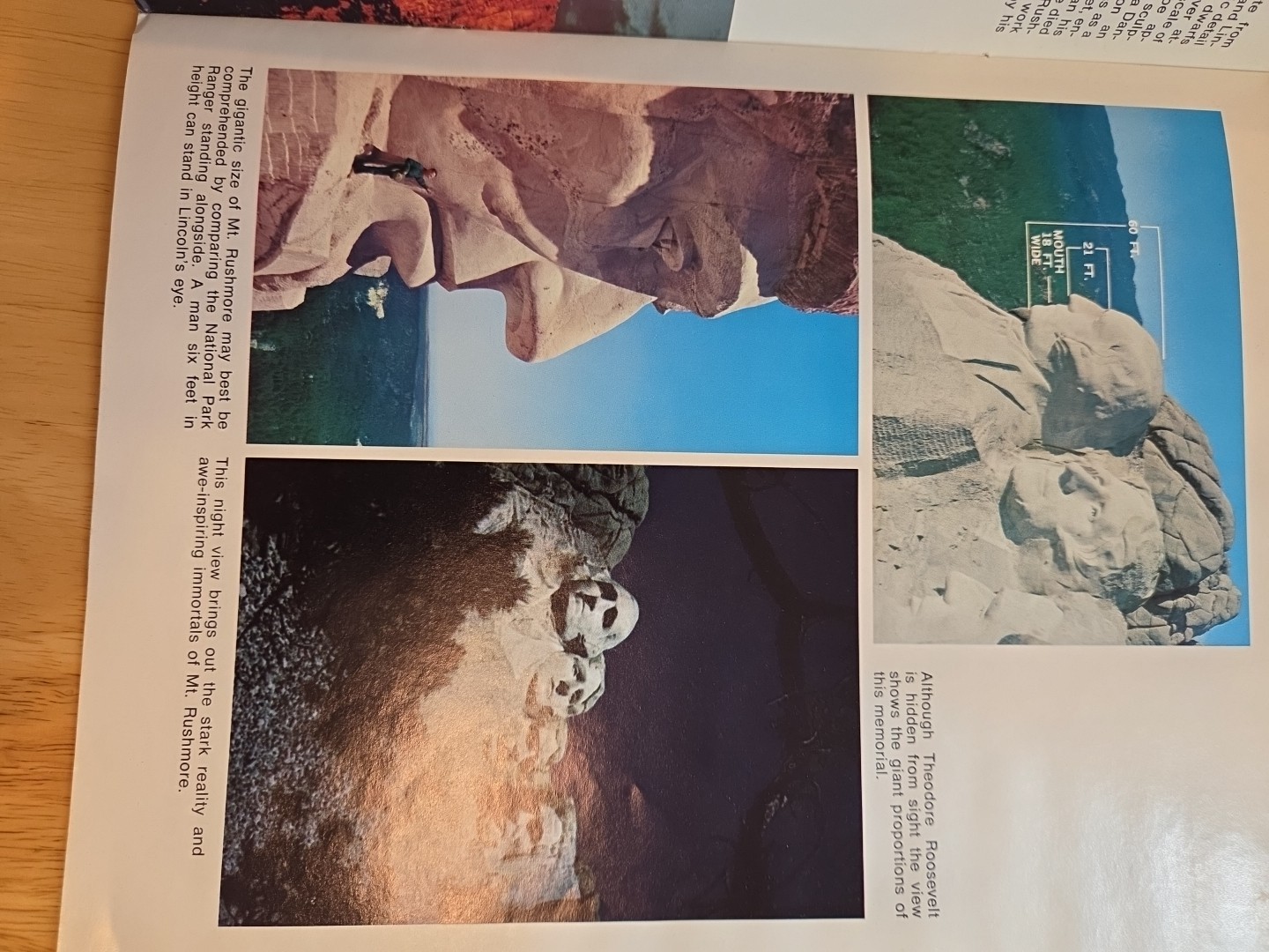 Mount Rushmore And The Black Hills Scenic Badlands Souvenir Picture Book