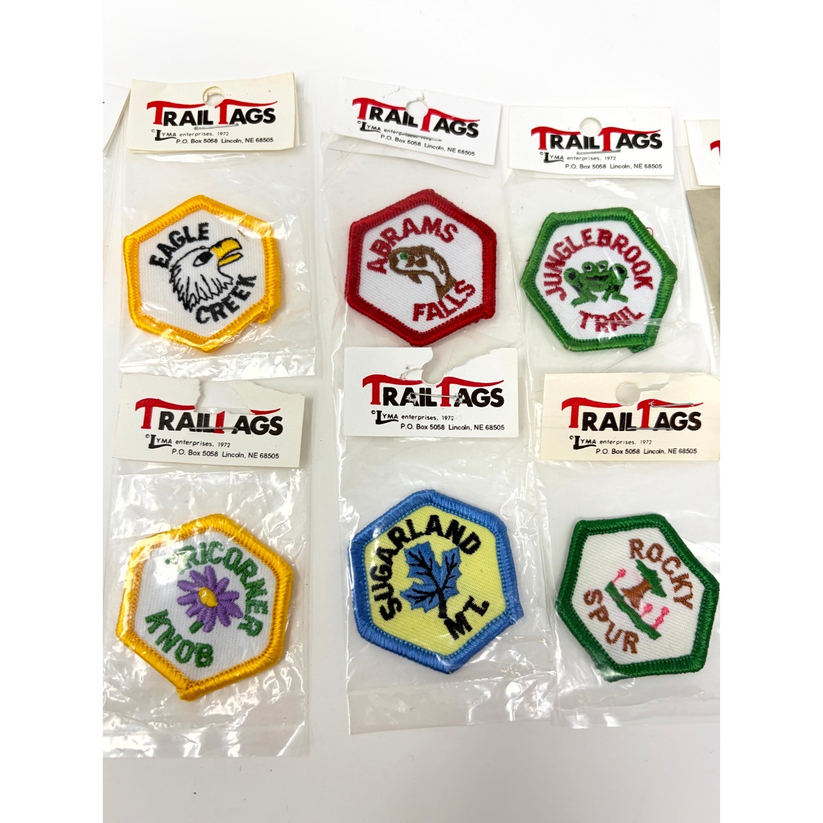 Vintage Trail Tags Great Smoky Mountains National Park Patches + More Lot of 10