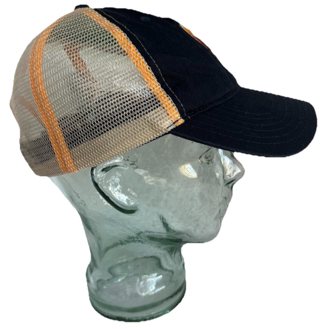 H3 Headwear Grand Canyon Navy & Yellow Trucker Hat Very Good One Size Snap