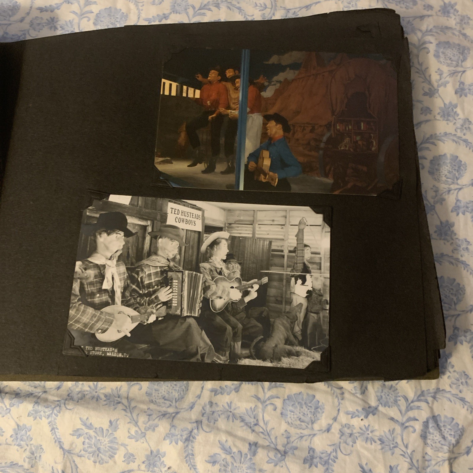 Yellowstone National Park & Western Trip Leather Photo Album W/RPC’s