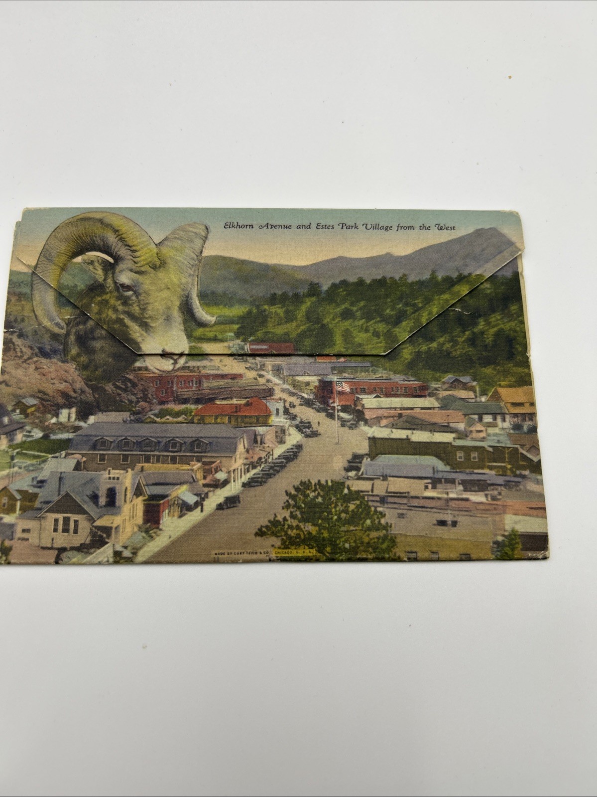 Vintage Estes Park Souvenir Folder Picture Cards National Park Colorado Rocky Mt