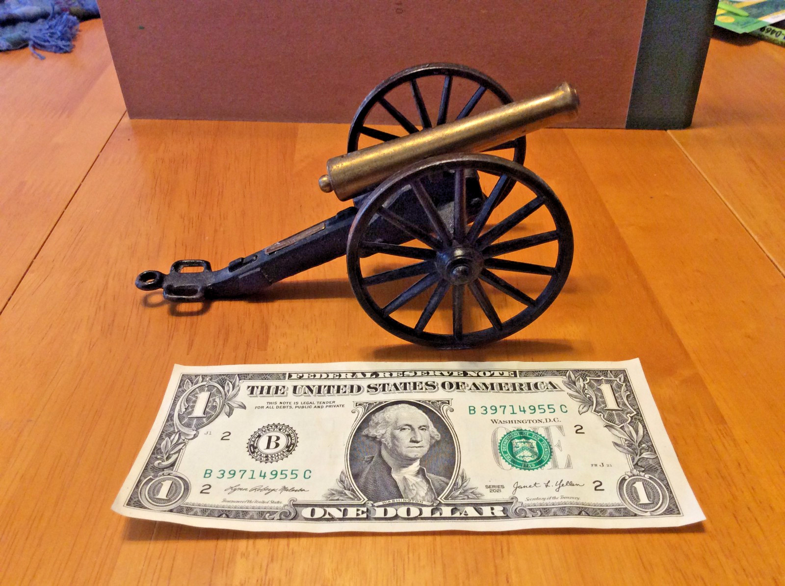 2-vintage souvenirs-Richmond National Battlefield Park, VA-cannon & coffee mug