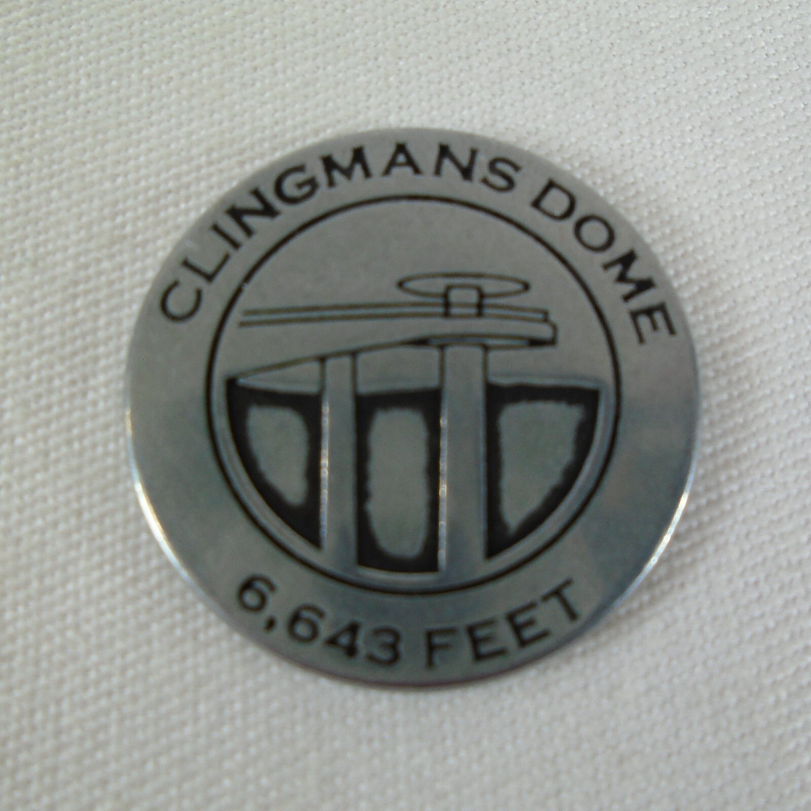 Clingmans Dome Great Smoky Mountains National Park Souvenir Token Collector Coin