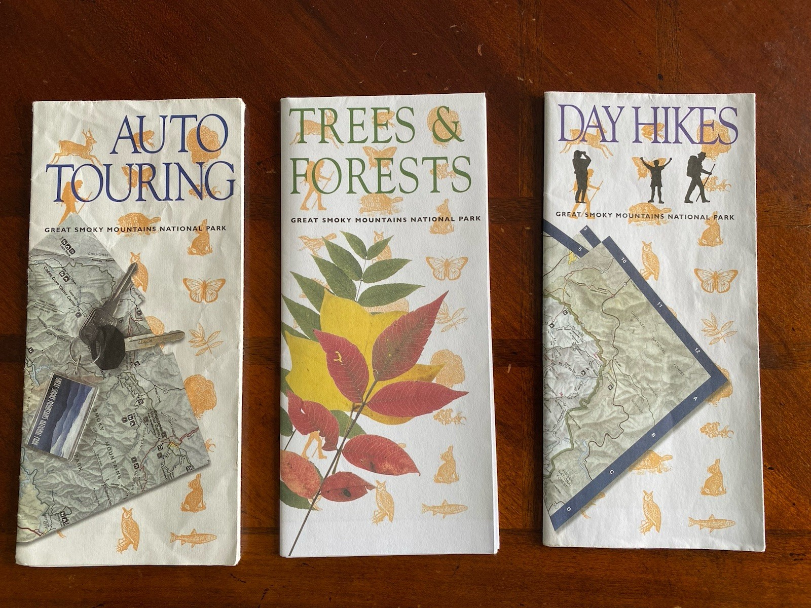 GREAT SMOKY MOUNTAINS NATIONAL PARK SERVICE Guide Maps