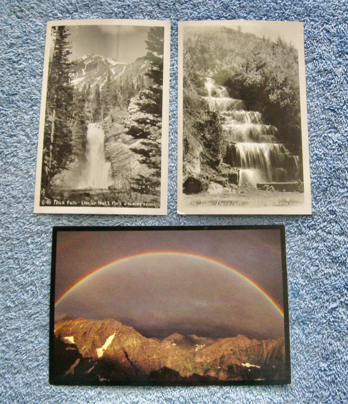 NOS! 3 GLACIER NATIONAL PARK MONTANA Postcards; Unused; Unposted Vintage