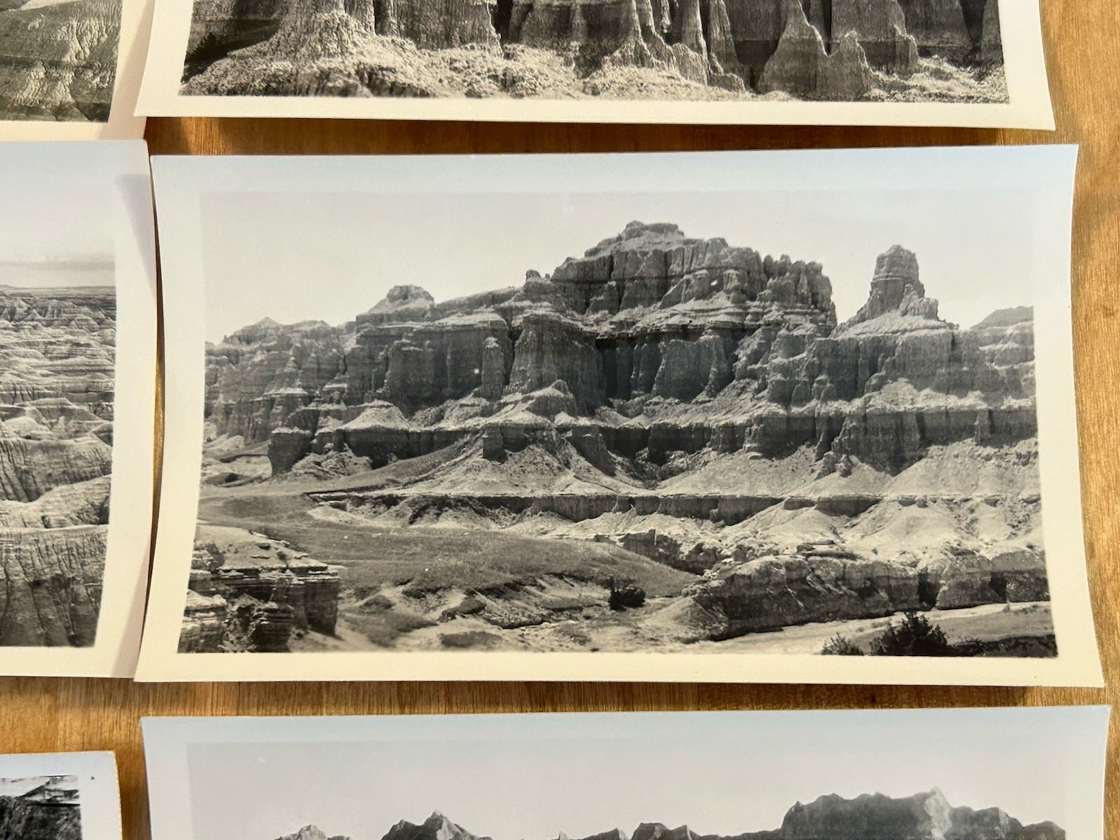 VTG 30s BAD LANDS National Monument Canedy’s Camera Shop 16 Photo Print Envelope