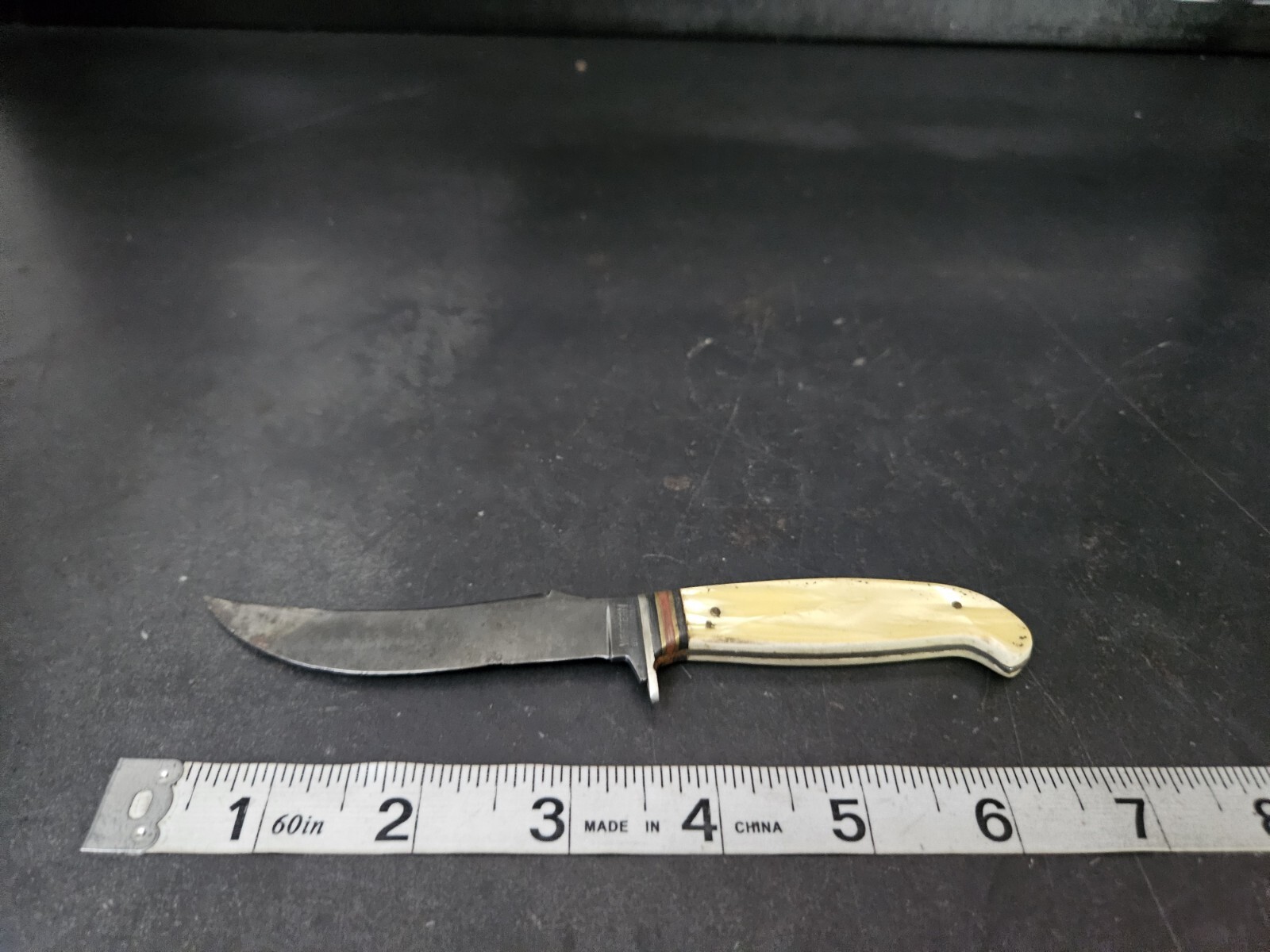 VINTAGE 1950s CARLSBAD CAVERN NAT’L PARK NEW MEXICO SOUVENIR WESTERN KNIFE USA
