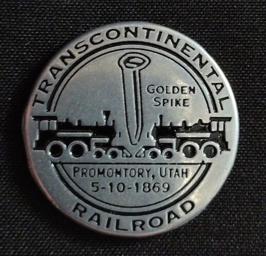 Golden Spike National Historical Park Utah Est 2019 National Park Coin Token