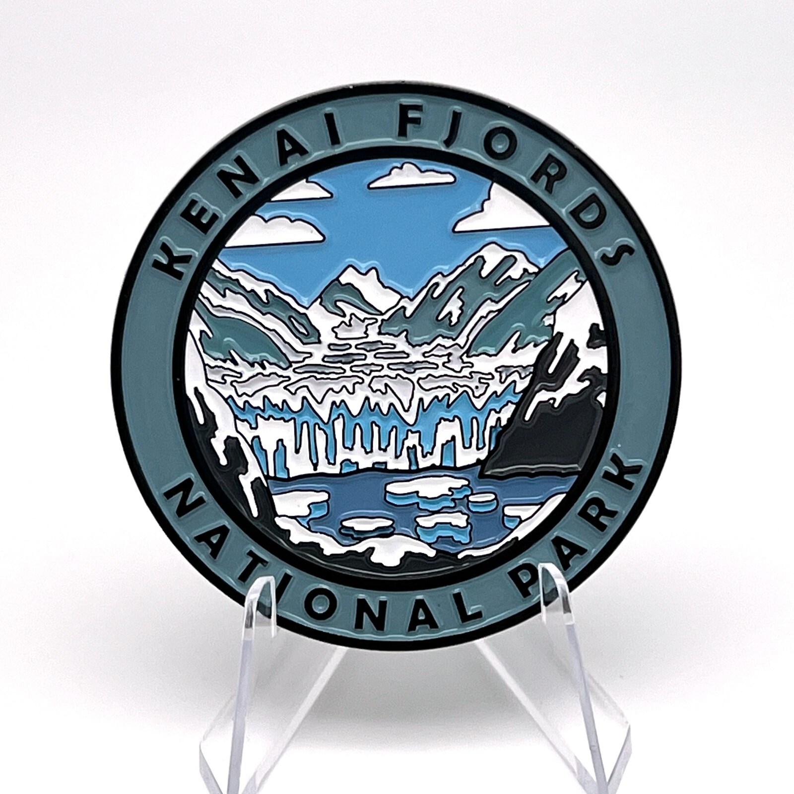 Kenai Fjords National Park 3D Collectible Magnet Travel Gifts Souvenir