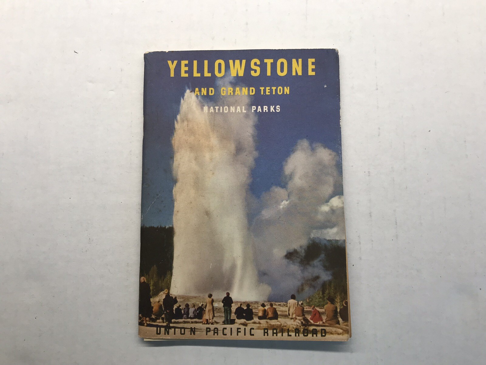 1953 Yellowstone and Grand Teton National Parks Union Pacific Railroad Brochure