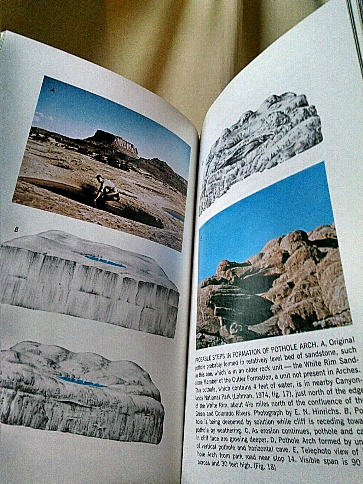 Geologic Story of Arches National Park Utah by SW Lohman 1975 Ill Bulletin 1393