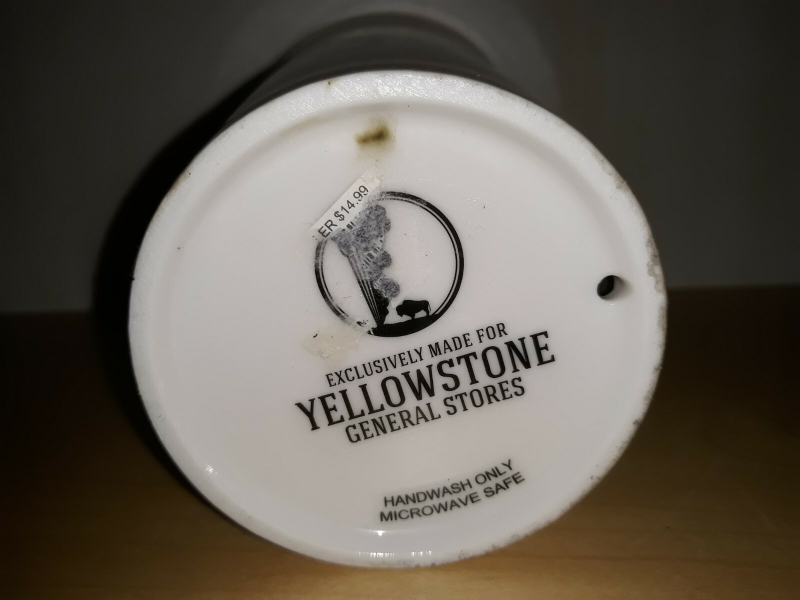Est 1872 Yellowstone National Park Old Faithful Ceramic Coffee Mug Souvenir Shop