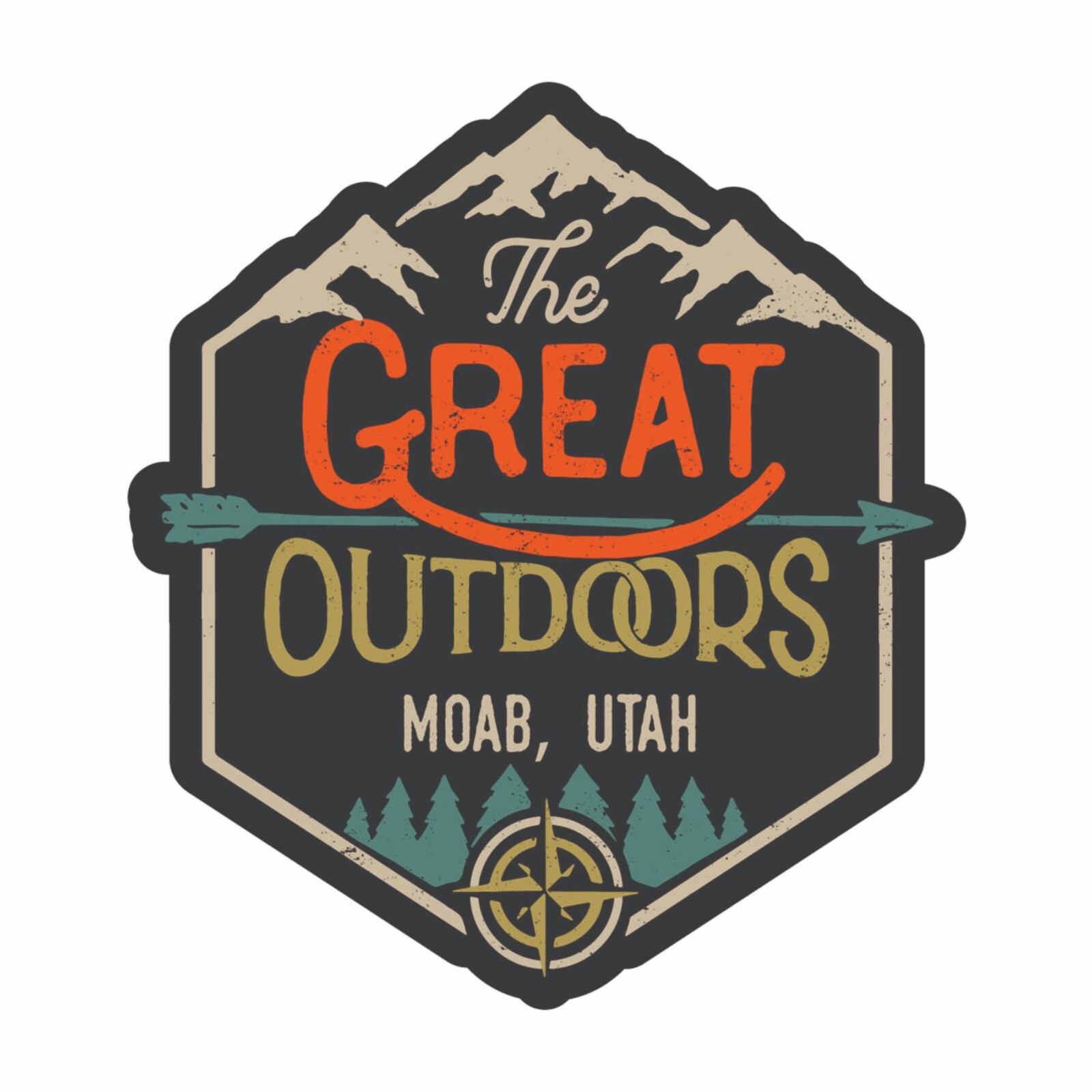 Moab Utah Sticker Park Decal