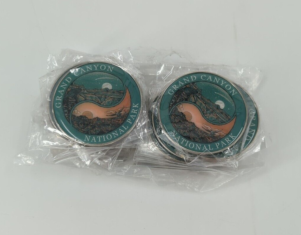 Grand Canyon National Park Round Fridge Magnets 2-3/4″ Medallions Lot of 25