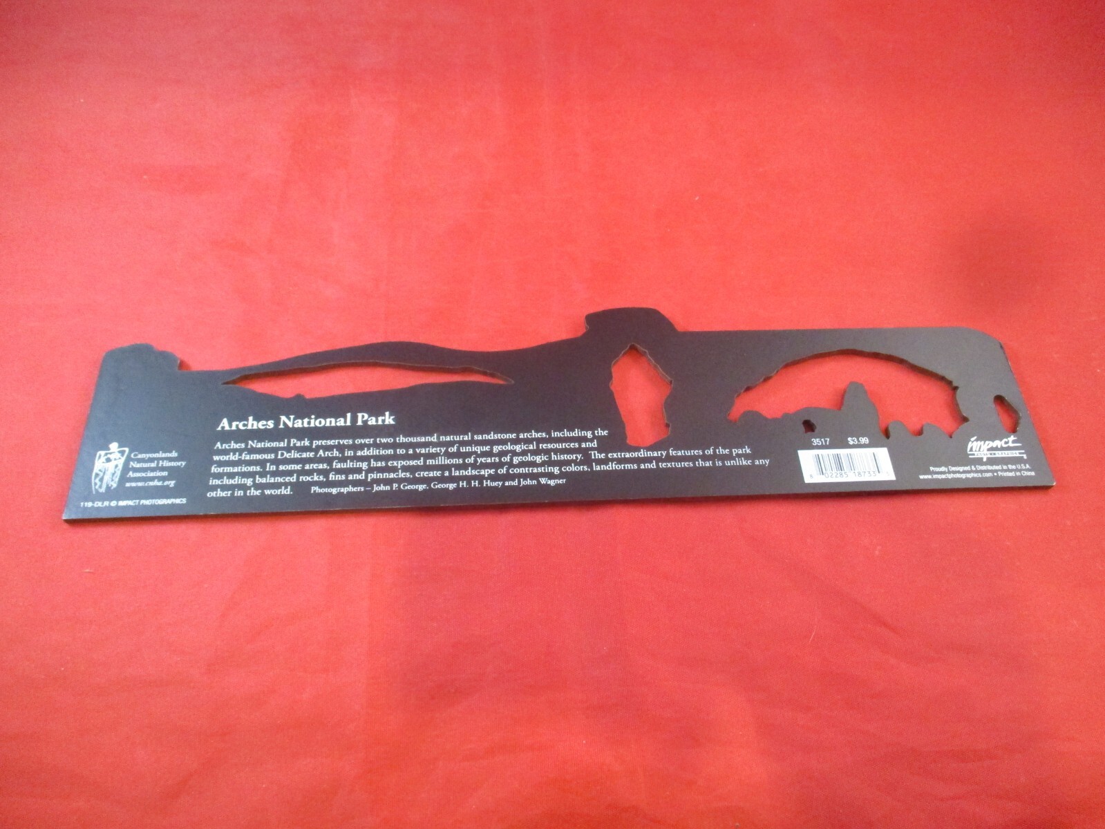 Arches National Park Utah Collectible Ruler Landscape Delicate Arch Windows