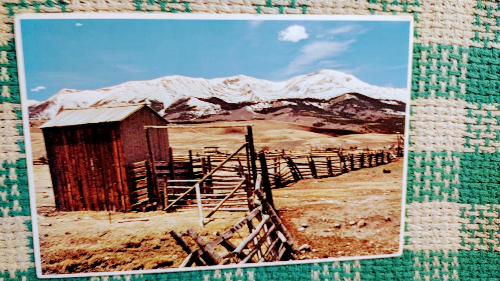 BEAUTIFUL POST CARD MT.ELBERT TWIN LAKES COLORADO WEST COLORADO