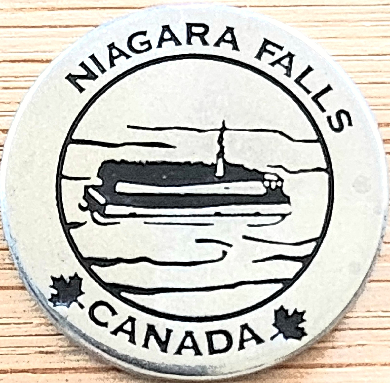 ULTRA RARE – NIAGARA FALLS CANADA – HORSESHOE FALLS – MAID OF THE MIST – TOKEN