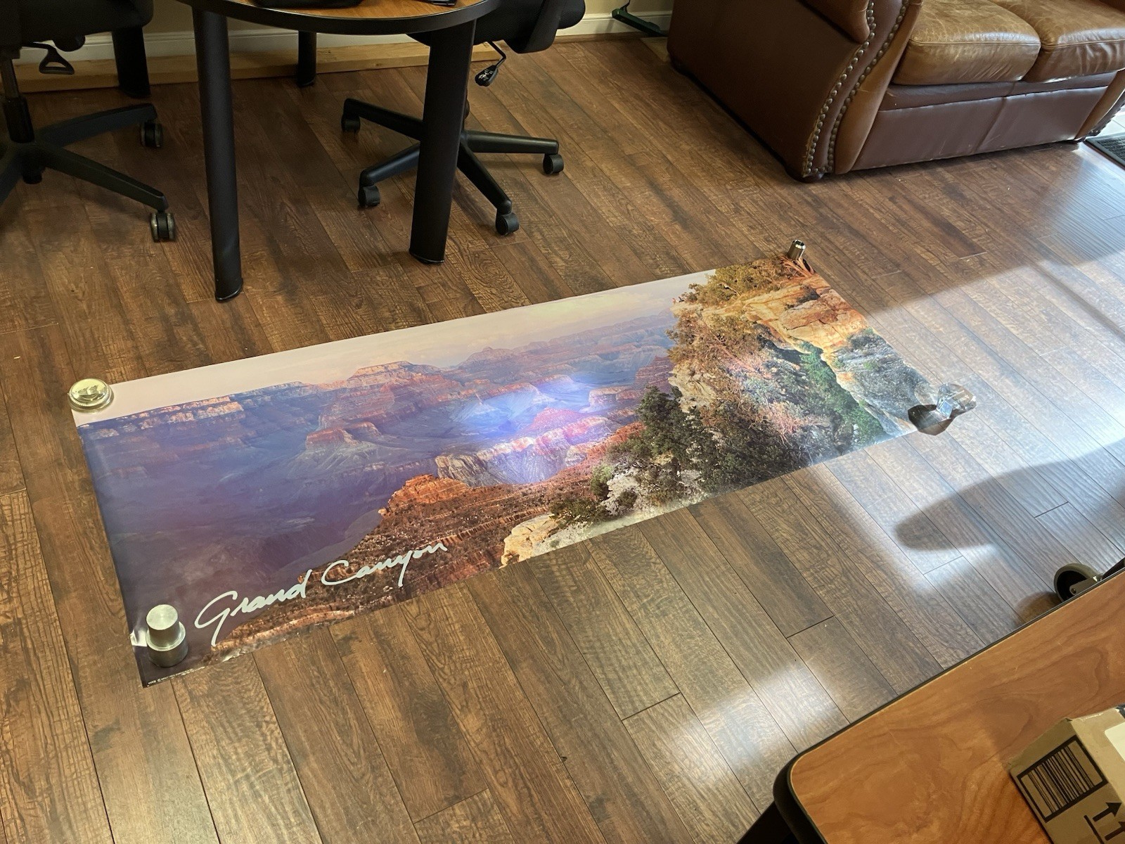 Vintage 1988 Jumbo Grand Canyon National Park Poster 26 X 74