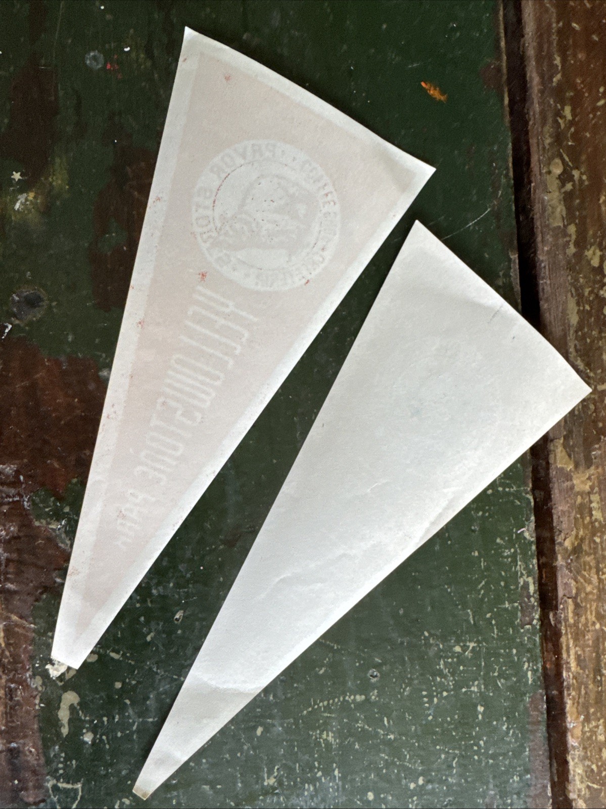Vintage Yellowstone Park Pryor Stores Coffe-Shop Cafeteria Paper Pennants