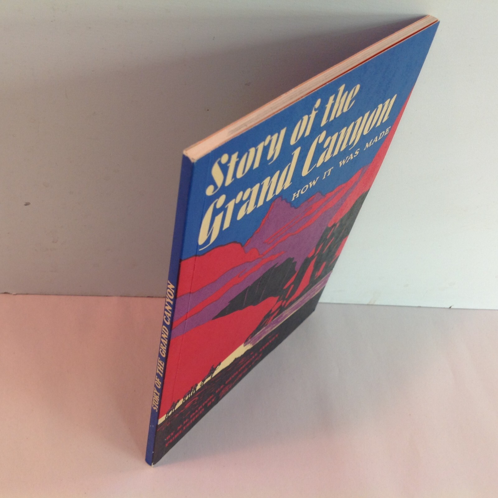 Vintage 1953 Booklet Story of the Grand Canyon How It Was Made Fred Harvey USGS