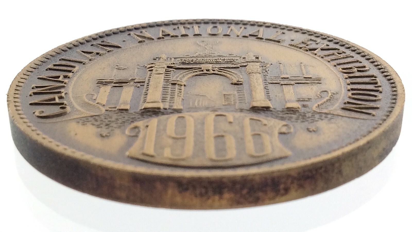 Canadian National Exhibition 1966 Commemorative Token Wellings Mint
