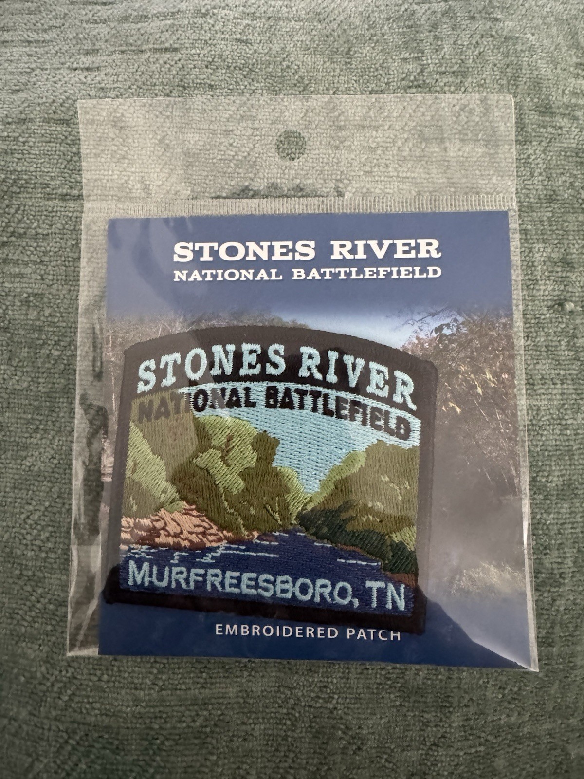 NEW Stones River National Battlefield Embroidered Souvenir Patch – Murfreesboro