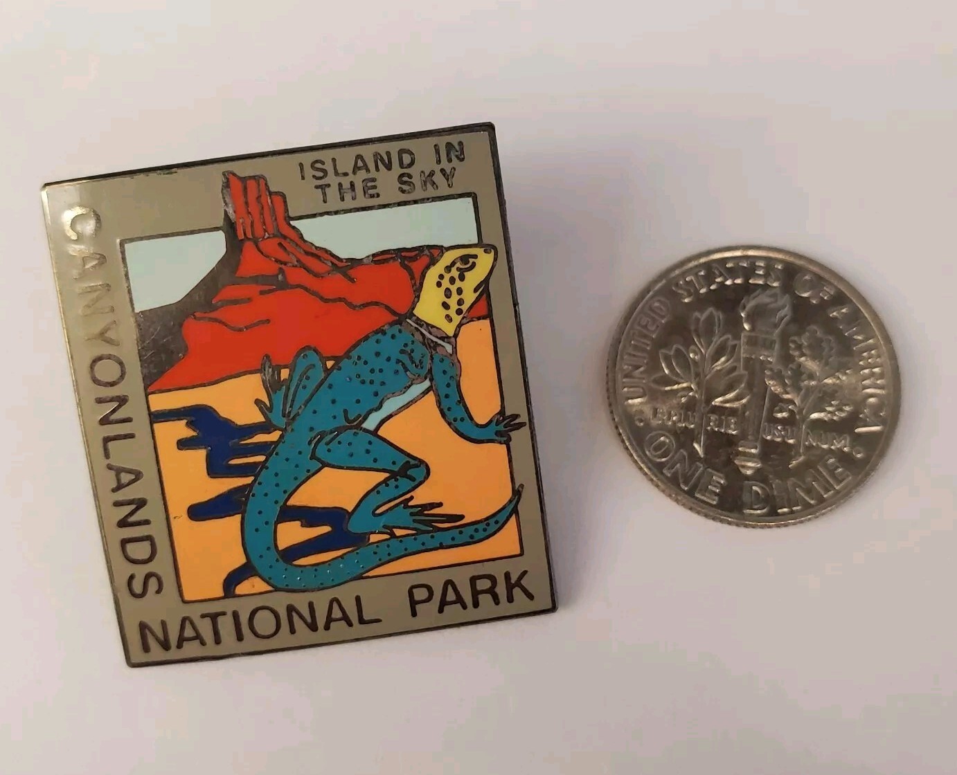 CANYONLANDS National Park Island In The Sky UTAH Collectible Lapel Hat Pin