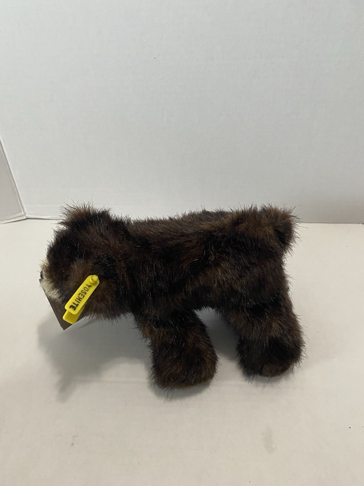 Vintage The Yosemite Wild Bear Project Plush Black Bear Ear Tag #130