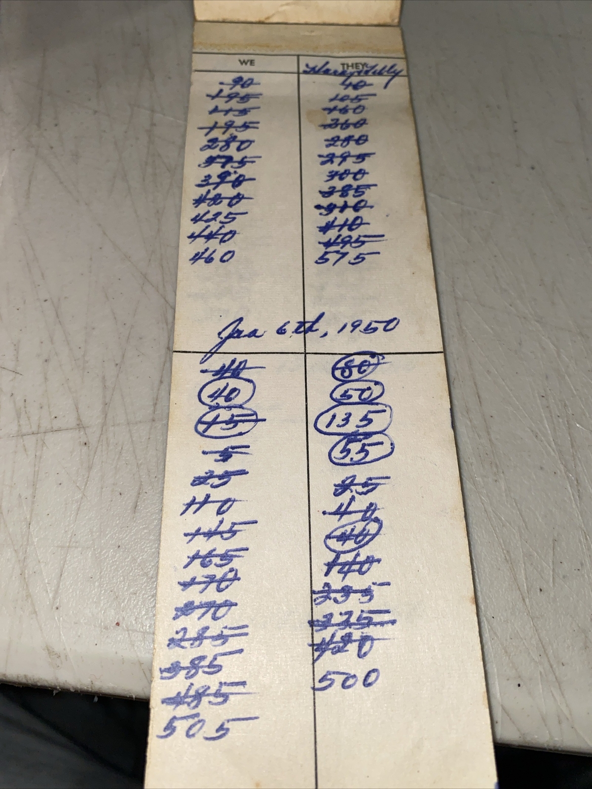 1950 Sky-Line Drive Shenandoah National Park Bridge Scorebooks souvenirs (Rare)