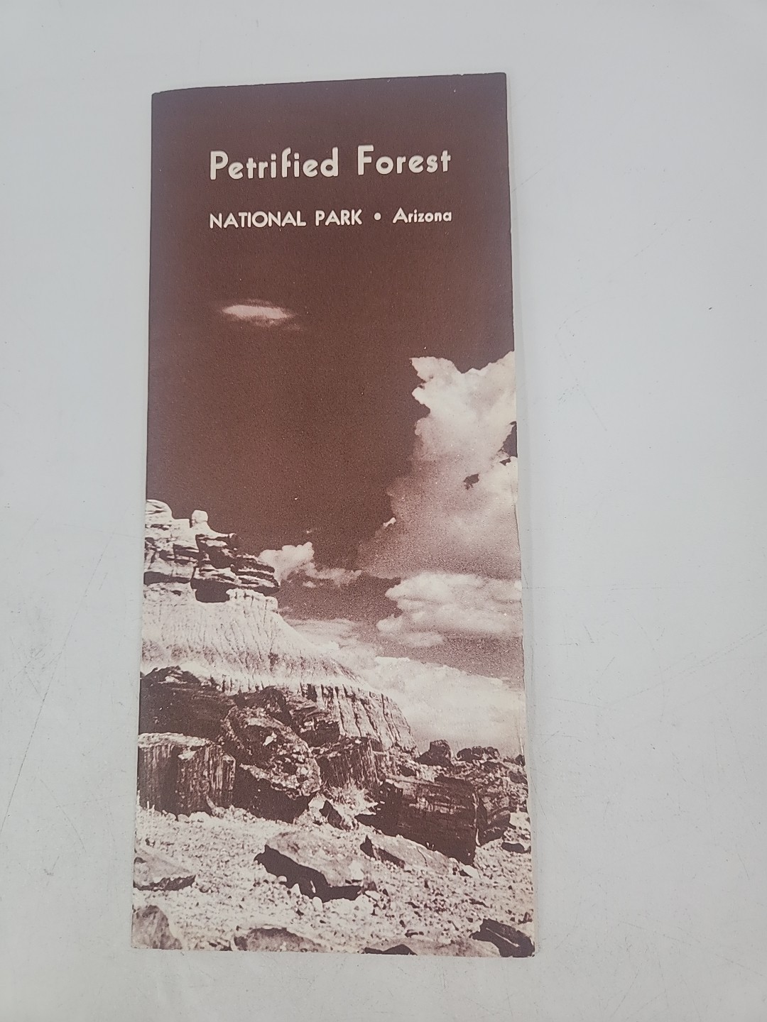 Petrified Forest National Park-Arizona (Travel Brochure and Map) 1967