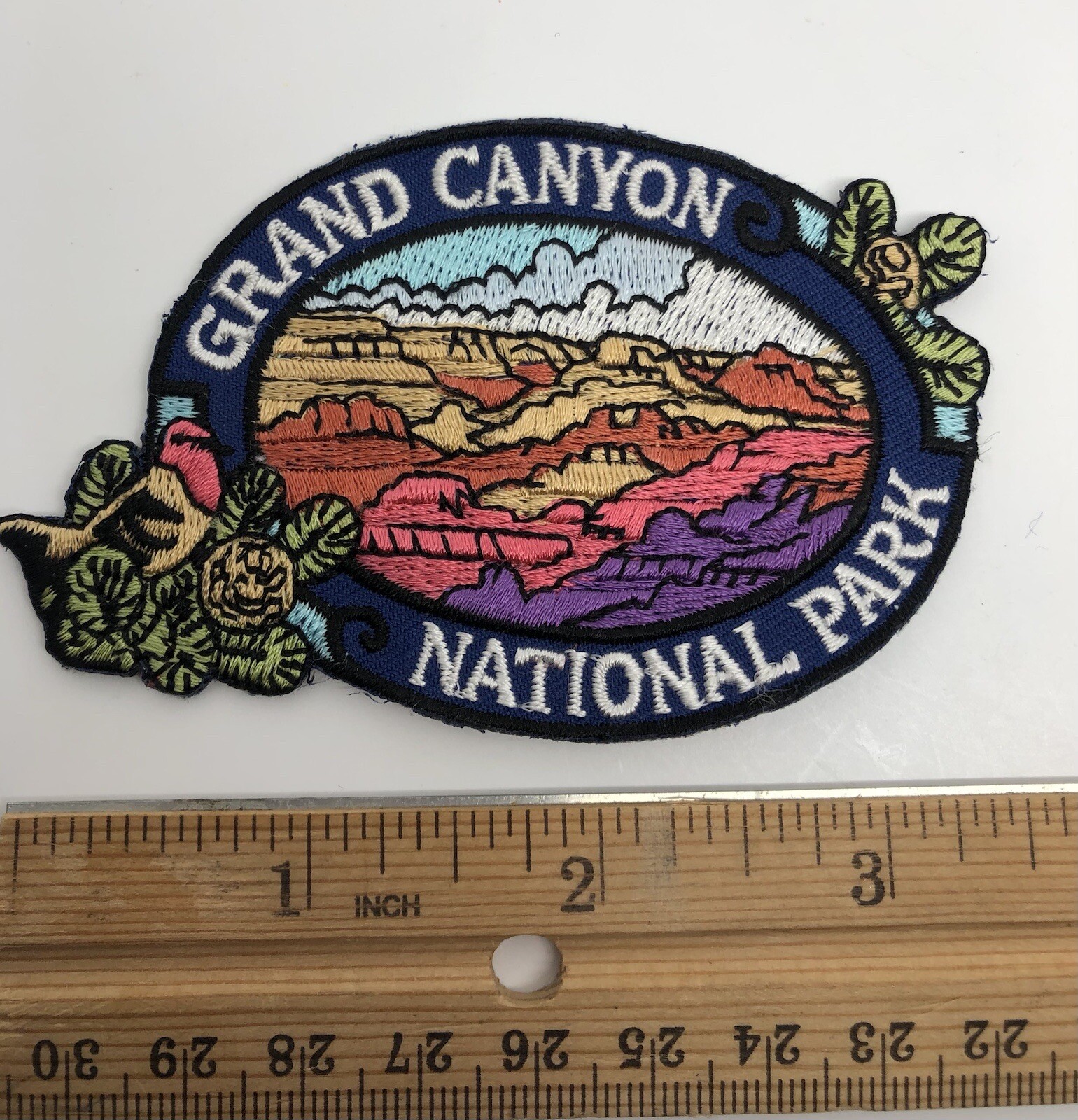 Beautiful New Grand Canyon National Park Arizona Embroidered Patch Sew On Badge