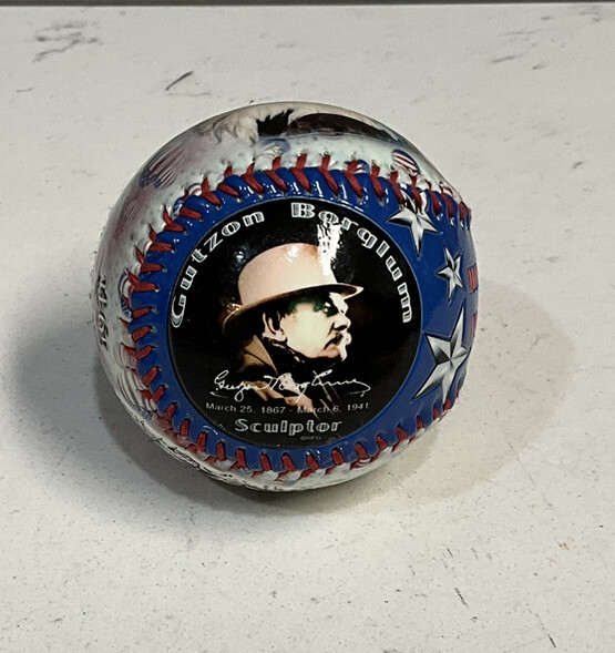 Mount Rushmore National Memorial Souvenir Baseball