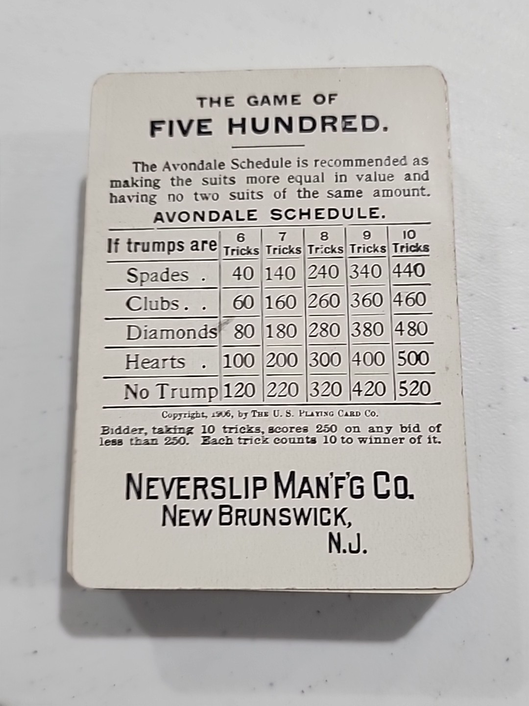 Early 1900 Yellowstone National Park Souvenir Playing Cards Gold Edge