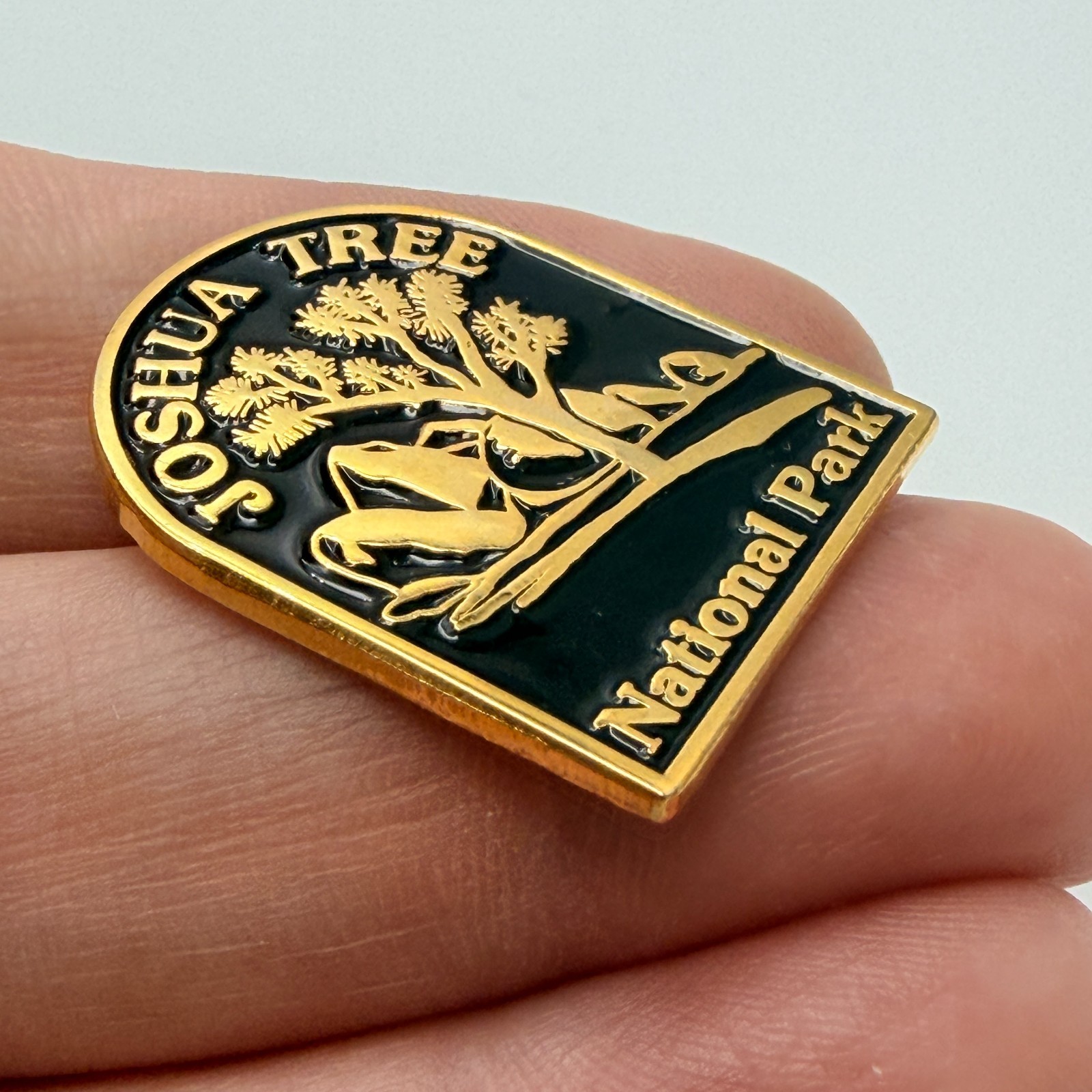 Joshua Tree National Park Desert Landscape Lapel Pin California Travel Souvenir