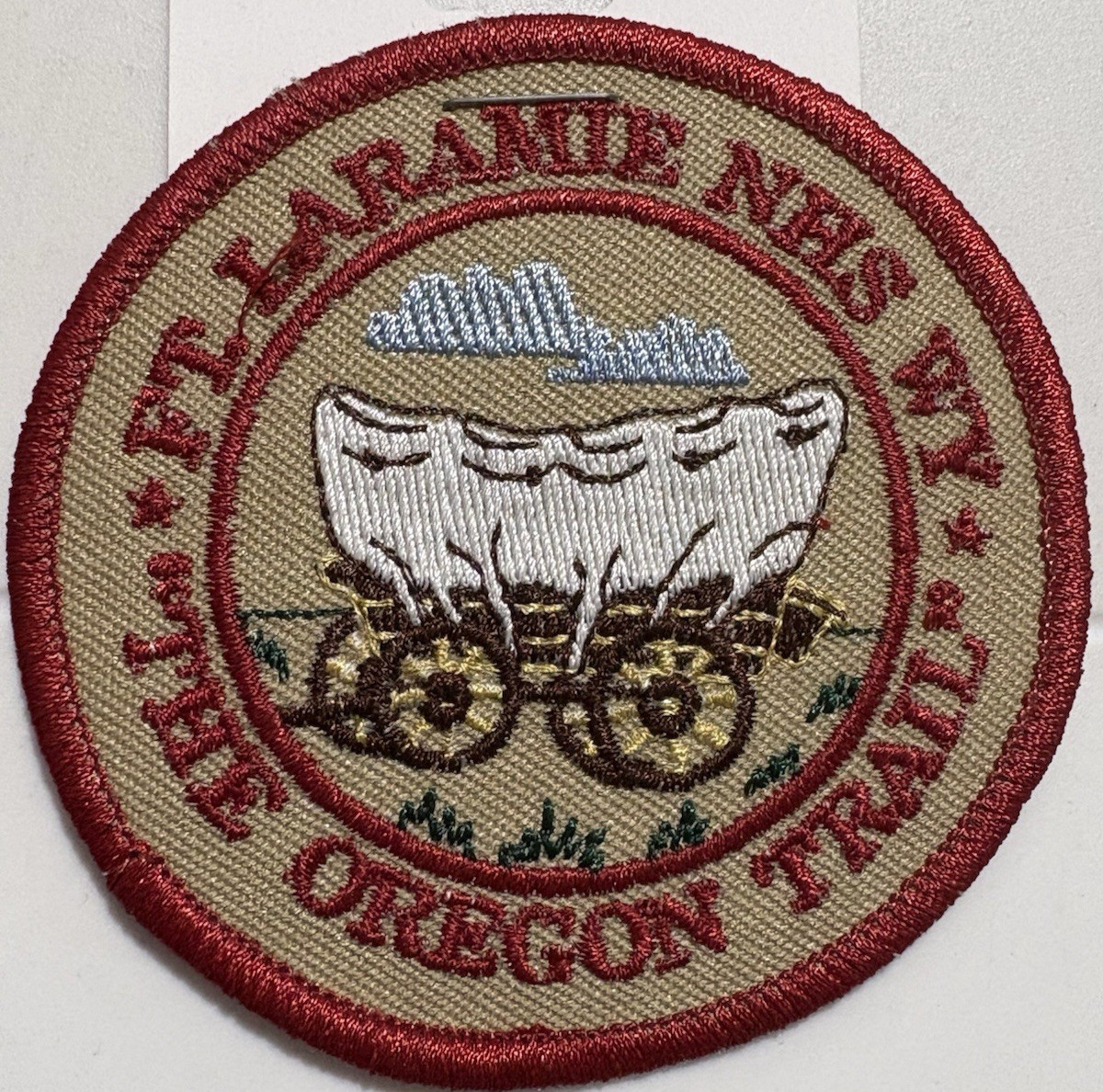 NIP Fort Laramie Wyoming National Historic Site Oregon Trail Embroidered Patch