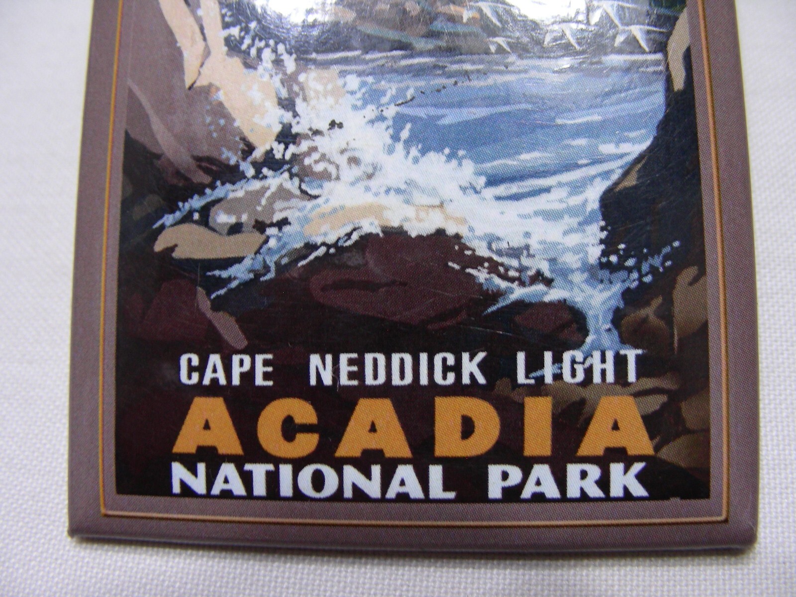 ACADIA NATIONAL PARK – Cape Neddick Lighthouse 2″ x 3″ Magnet!