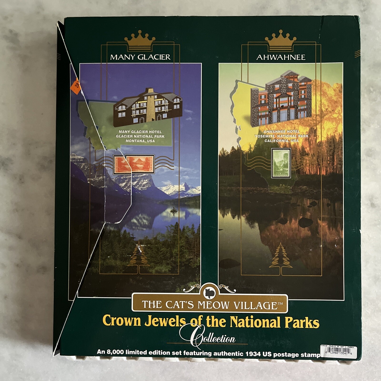 THE CAT’S MEOW VILLAGE-CROWN JEWELS OF THE NATIONAL PARKS COLLECTION Hand Signed