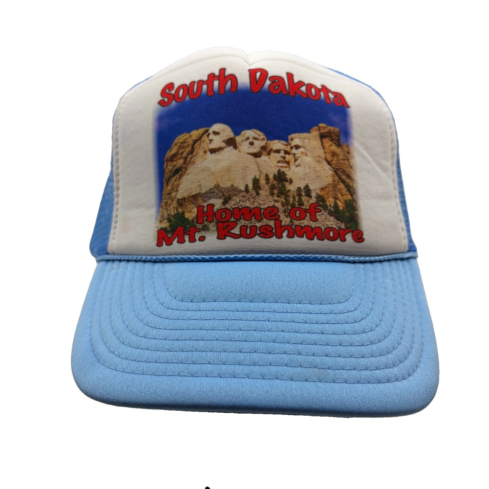 South Dakota Mount Mt. Rushmore Vintage Trucker Snapback Hat Cap Dad Landmark
