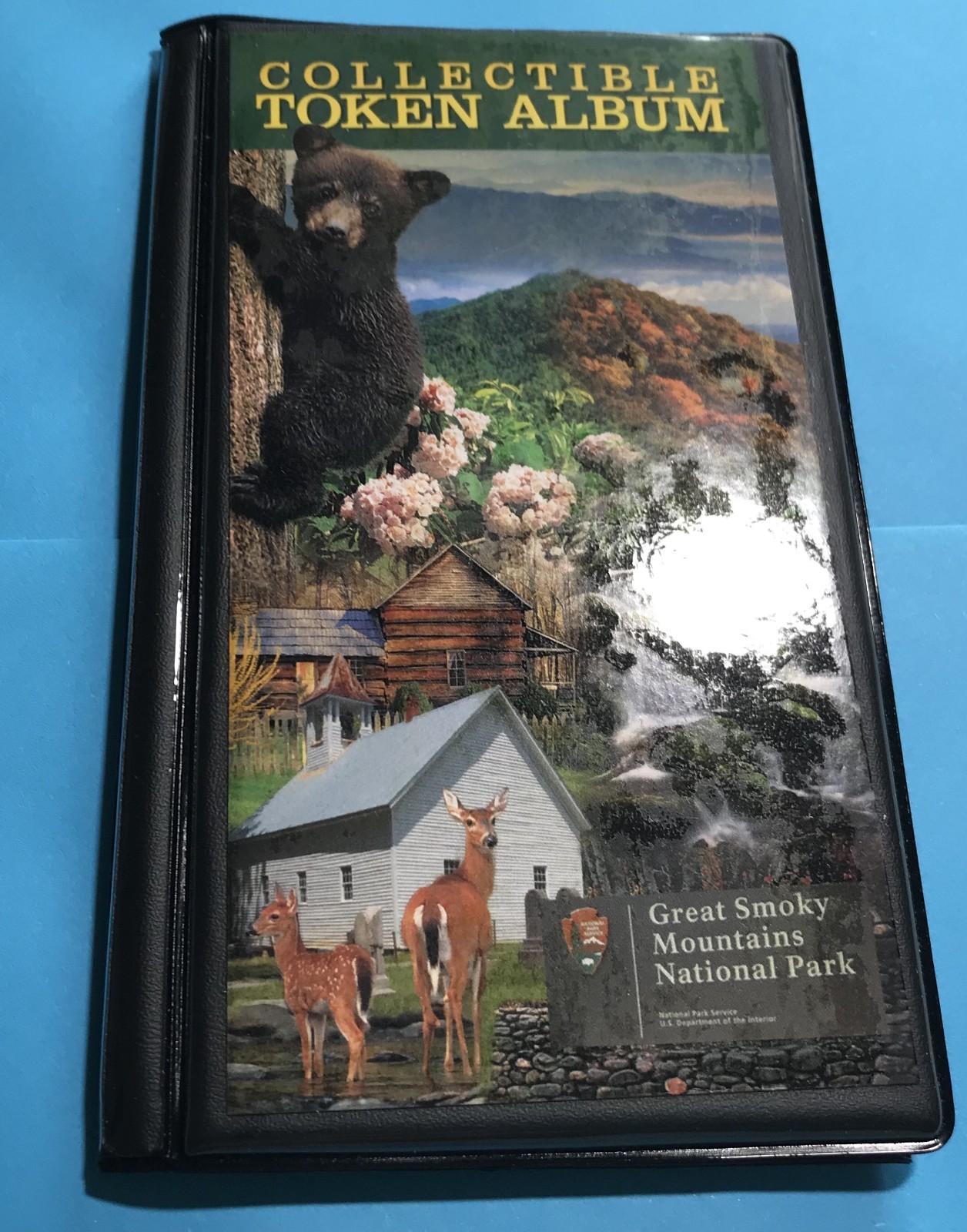 COLLECTIBLE TOKEN ALBUM – GREAT SMOKY MTNS NATIONAL PARK THEME